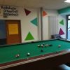 Eingang mit Billiardtisch